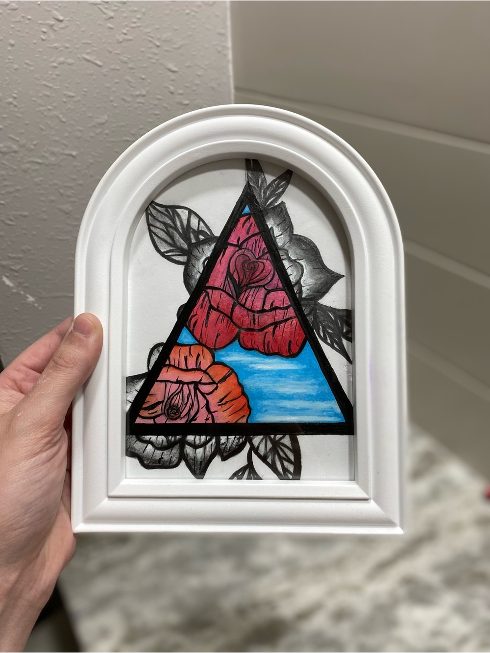 Handcrafted Floral Illustration - Picture 1 of 7